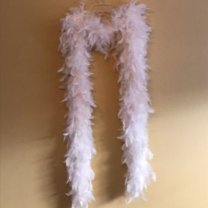 White Feather Boa